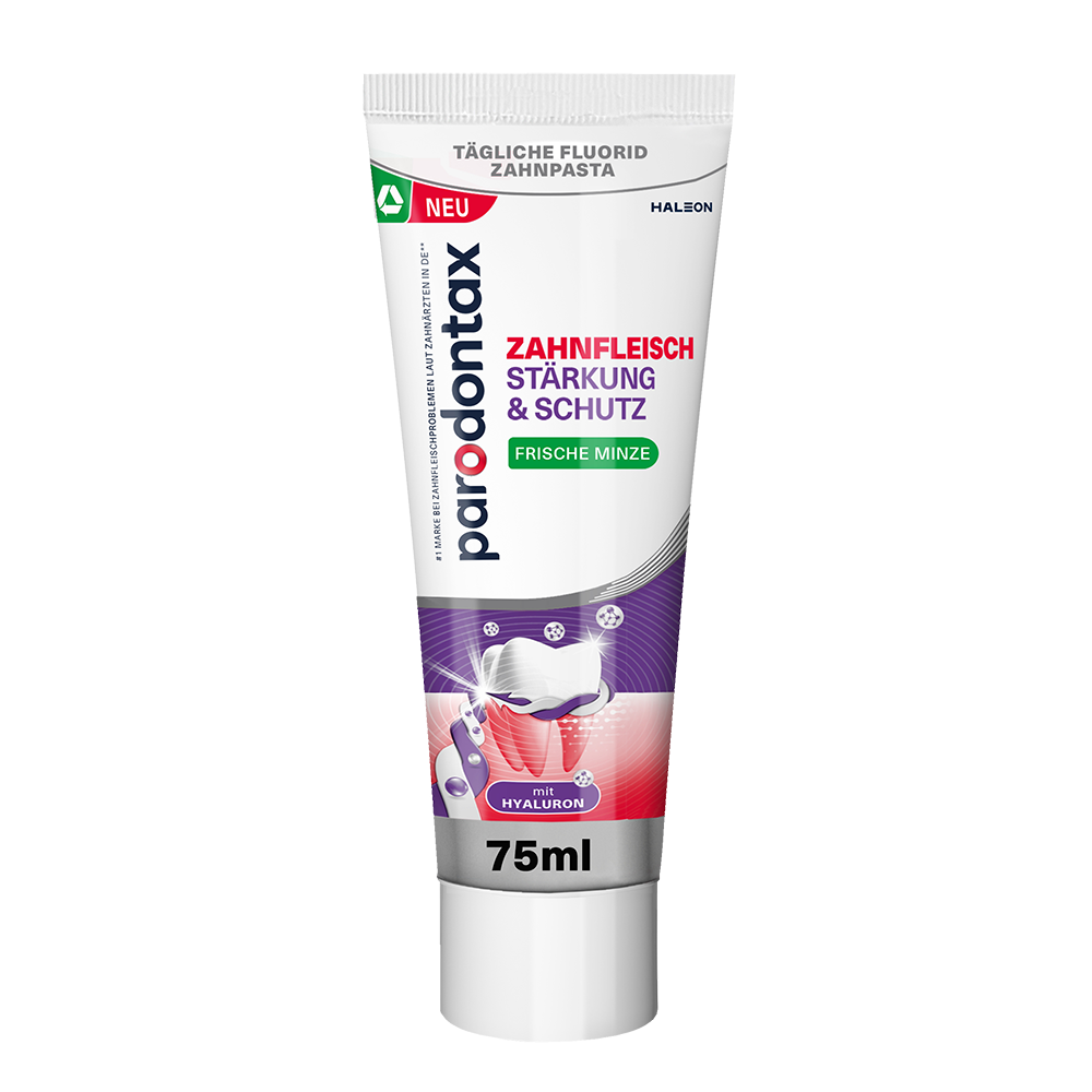 Bild: Parodontax Zahncreme Zahnfleisch Stärkung und Schutz 