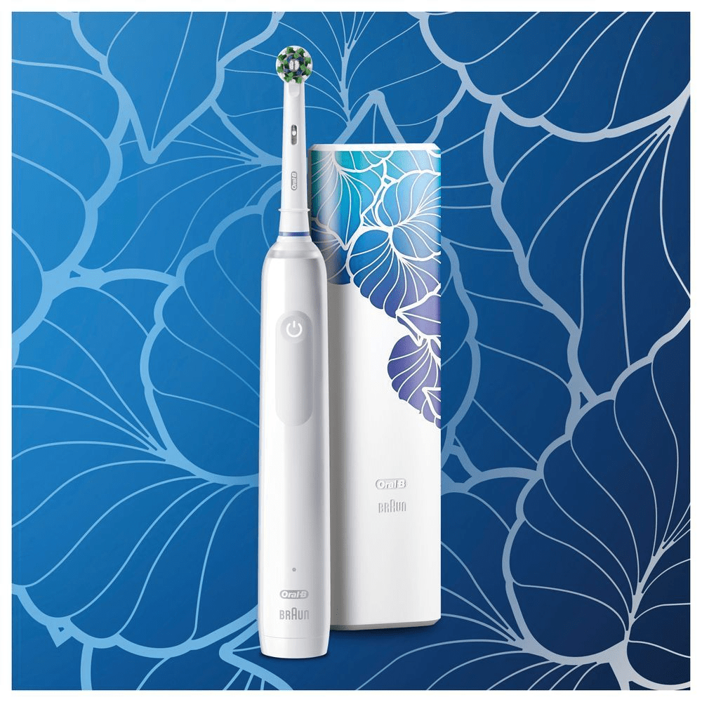 Bild: Oral-B PRO 3 3500 Elektrische Zahnbürste, Weiß 