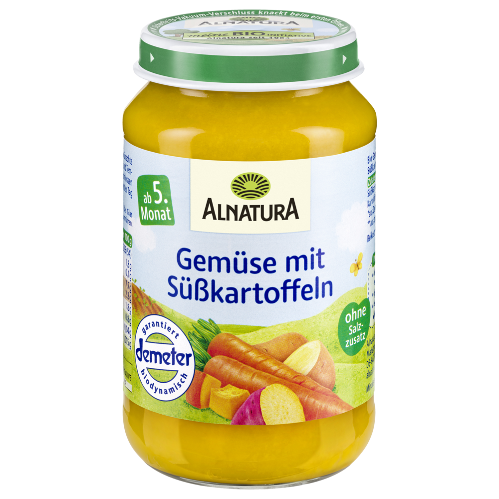 Bild: ALNATURA Gemüse mit Süßkartoffeln 