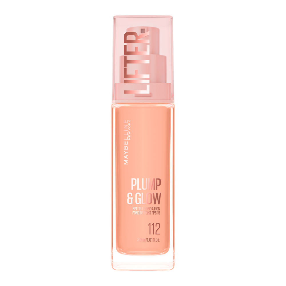 Bild: MAYBELLINE Face Lifter Plump & Glow Foundation 112