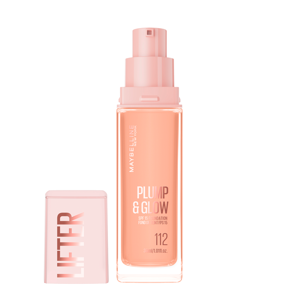 Bild: MAYBELLINE Face Lifter Plump & Glow Foundation 112
