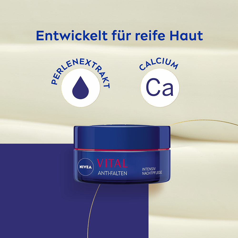 Bild: NIVEA VITAL Intensiv Nachtpflege Anti-Falten 