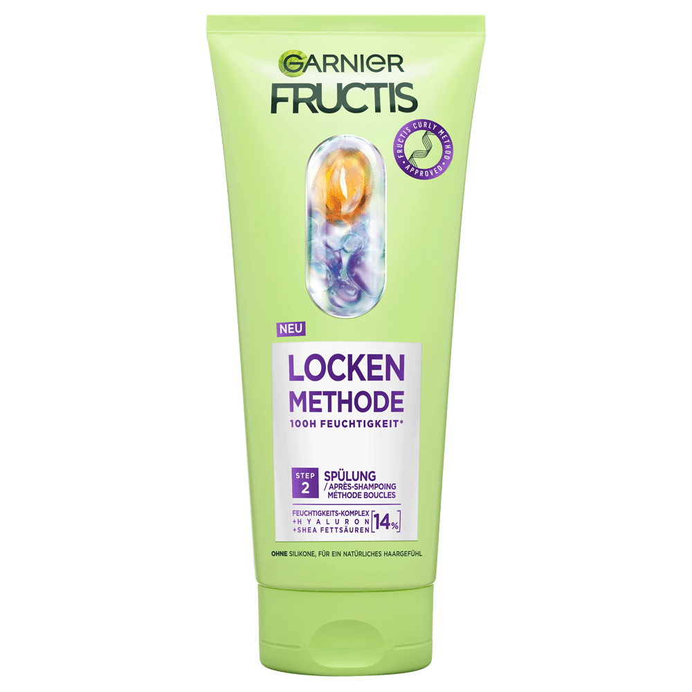 Bild: GARNIER FRUCTIS Locken Methode Spülung 