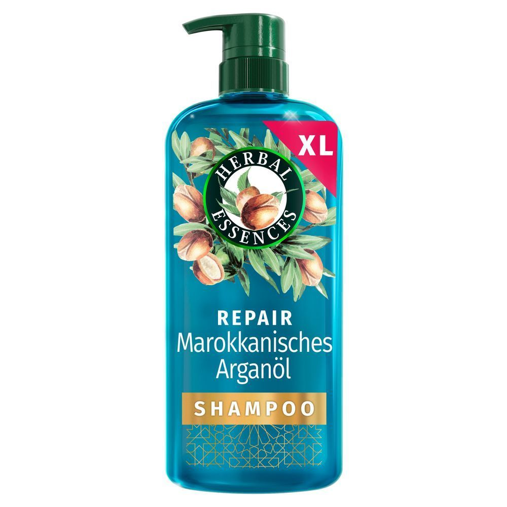 Herbal Essences Repair Shampoo mit Marokkanischem Arganöl in XL-Größe.