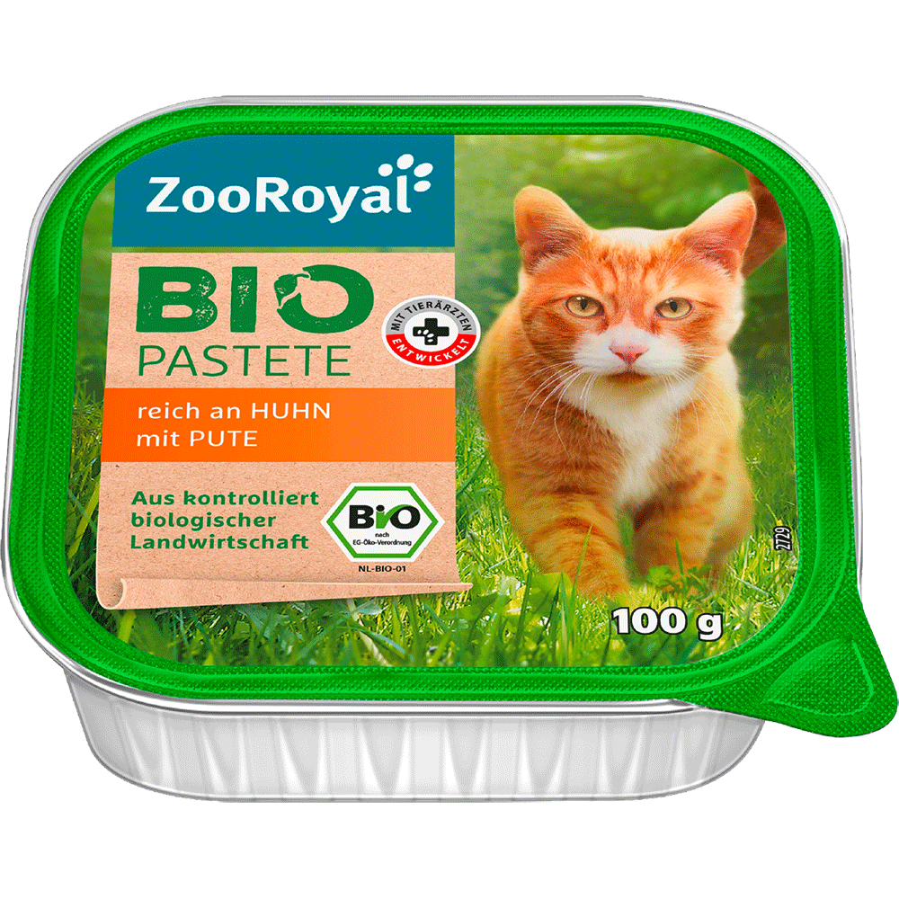 Bild: ZooRoyal Bio Pastete Huhn mit Pute 