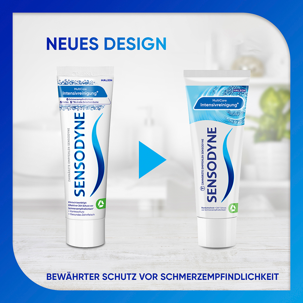 Bild: SENSODYNE Zahncreme Multicare Intensivreinigung 