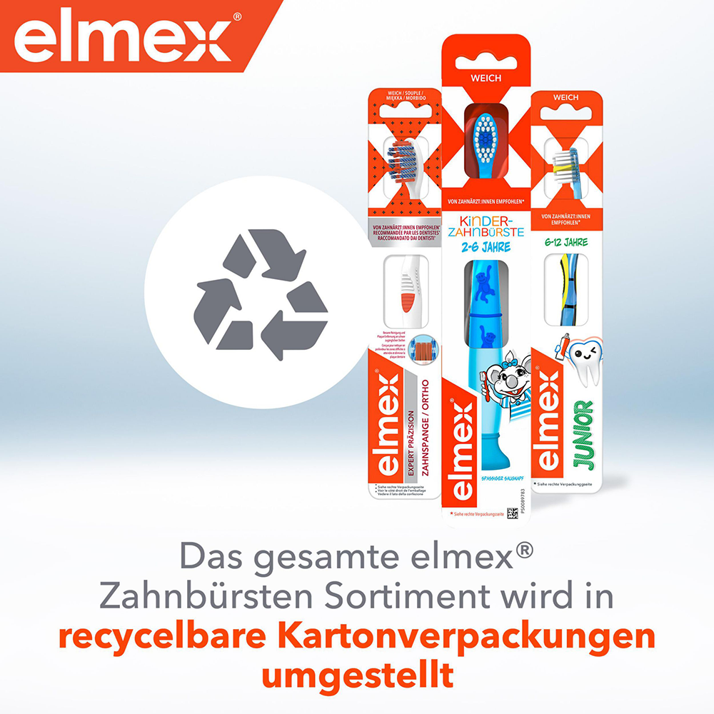 Bild: elmex Kinder Zahnbürste 2-6 Jahre 