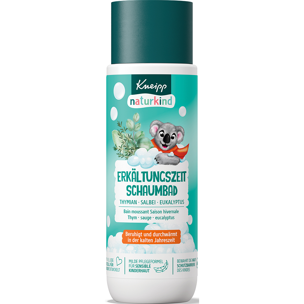 Bild: Kneipp Naturkind Schaumbad Erkältungszeit 