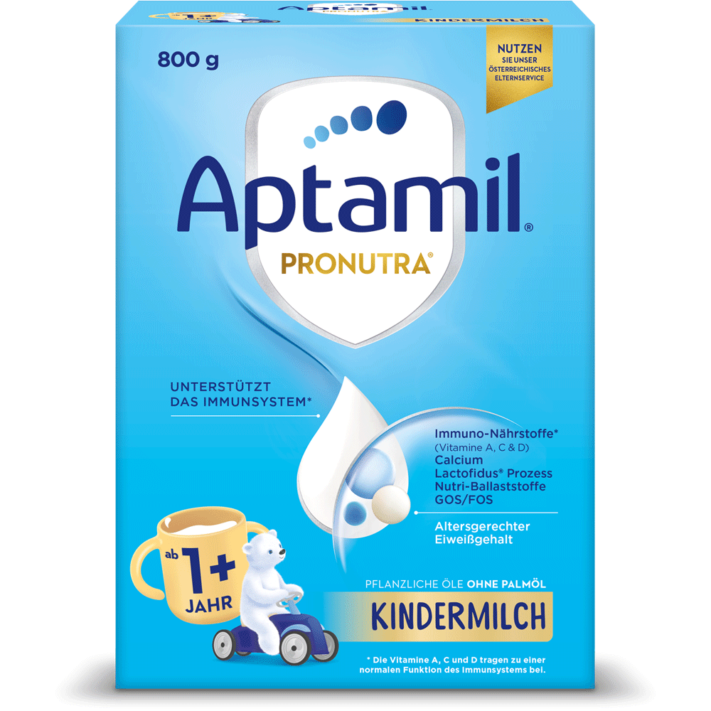 Bild: Aptamil Pronutra 1+, Kindermilch