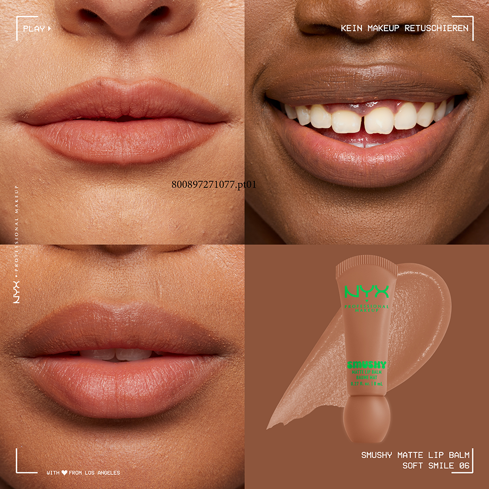 Bild: NYX Professional Make-up Smushy Matte Lip Balm 06