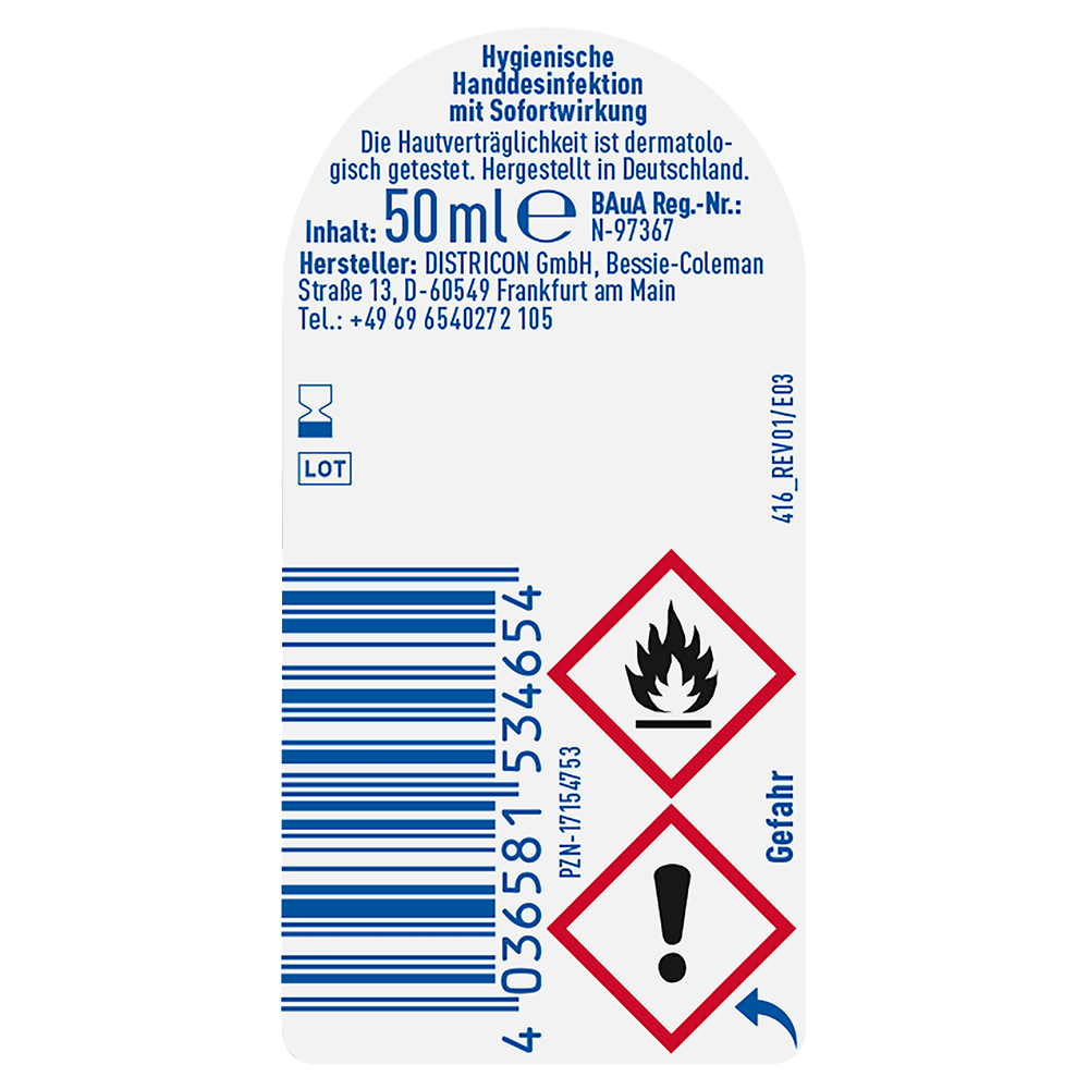 Bild: SOS Desinfektionsgel 