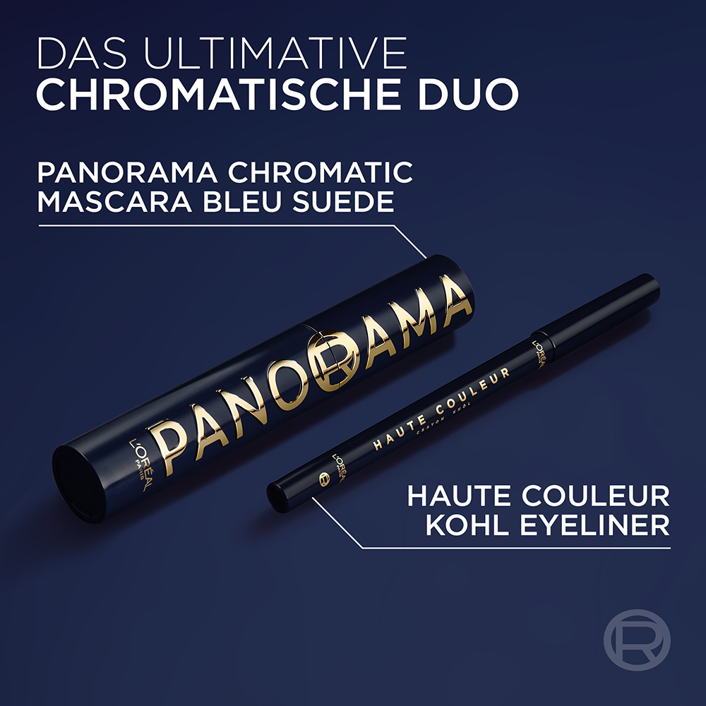 Bild: L'ORÉAL PARIS Volume Million Lashes Panorama Chromatic Mascara Bleu Bleu