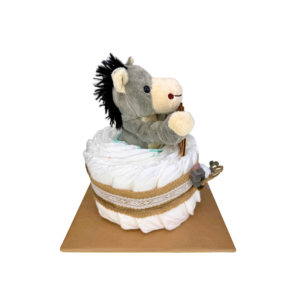 Bild: BABYWELL Windeltorte Vintage Boho 