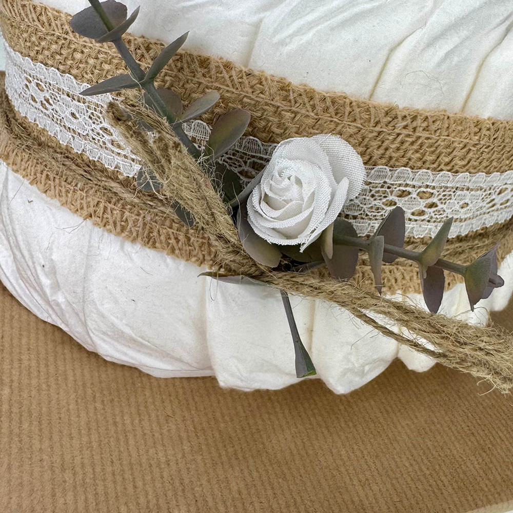 Bild: BABYWELL Windeltorte Vintage Boho 