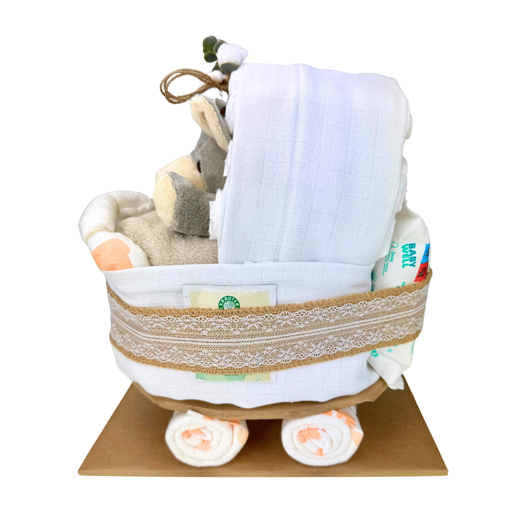 Bild: BABYWELL Windelkinderwagen Vintage Esel 