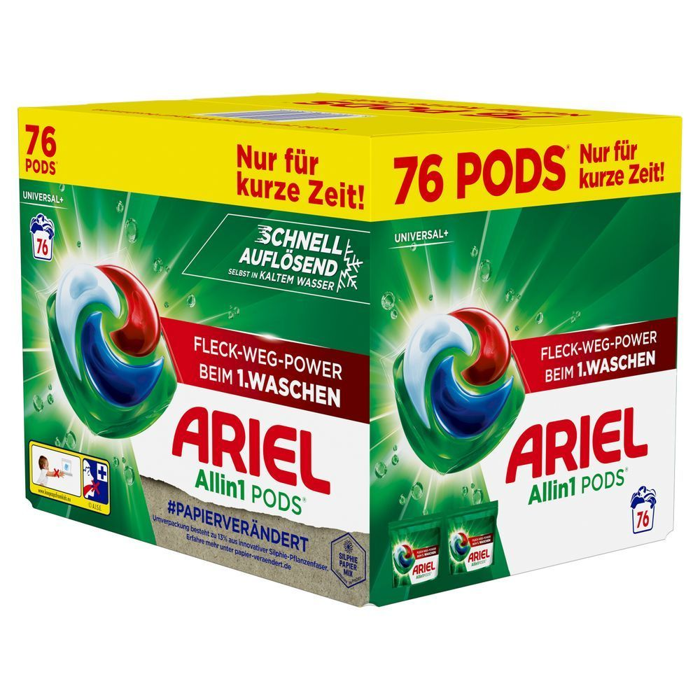 Bild: ARIEL All-in-1 POD Flüssigwaschmittel-Kapseln 