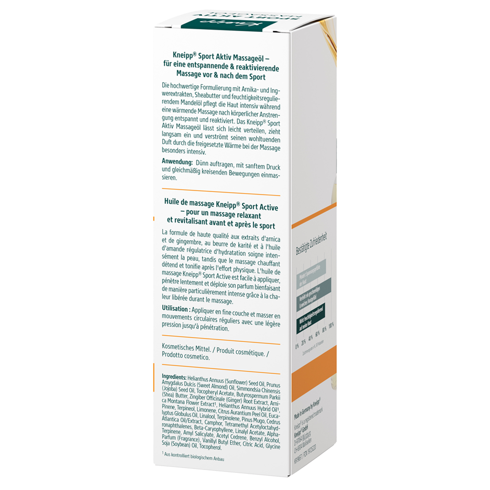 Bild: Kneipp Massageöl Sport Aktiv