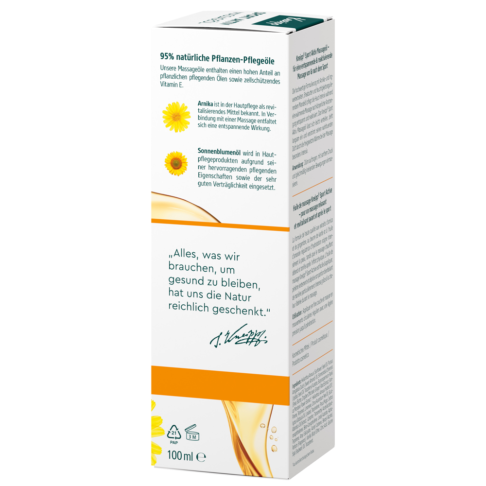 Bild: Kneipp Massageöl Sport Aktiv