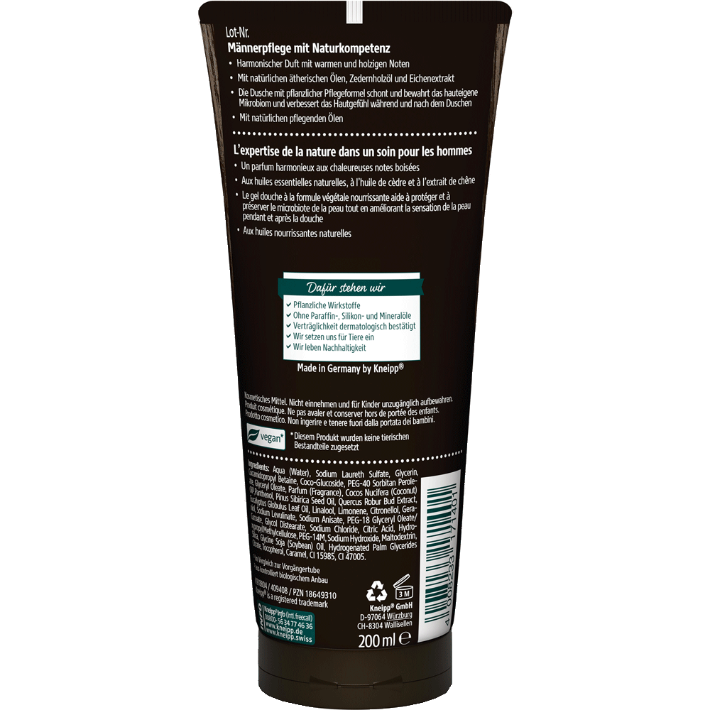 Bild: Kneipp Men 2in1 Dusche Kraftvoll 