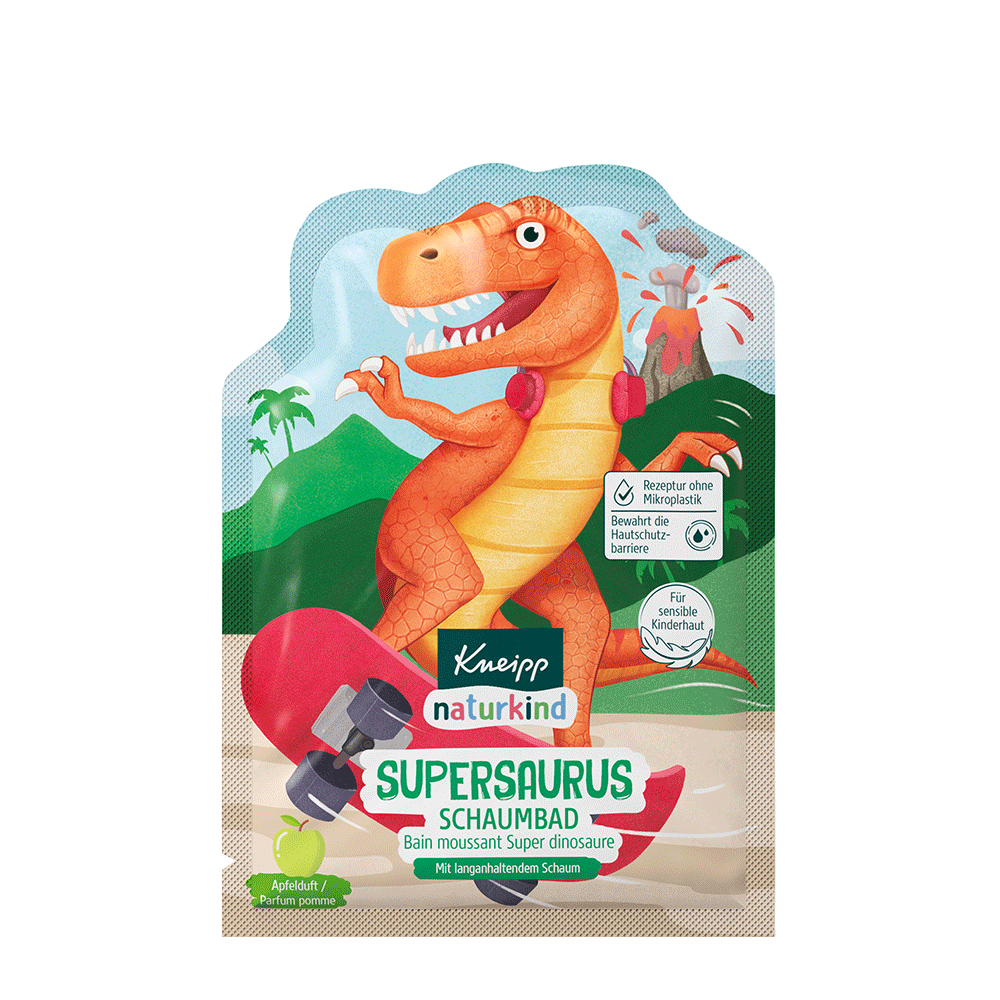 Bild: Kneipp Naturkind Schaumbad Supersaurus 