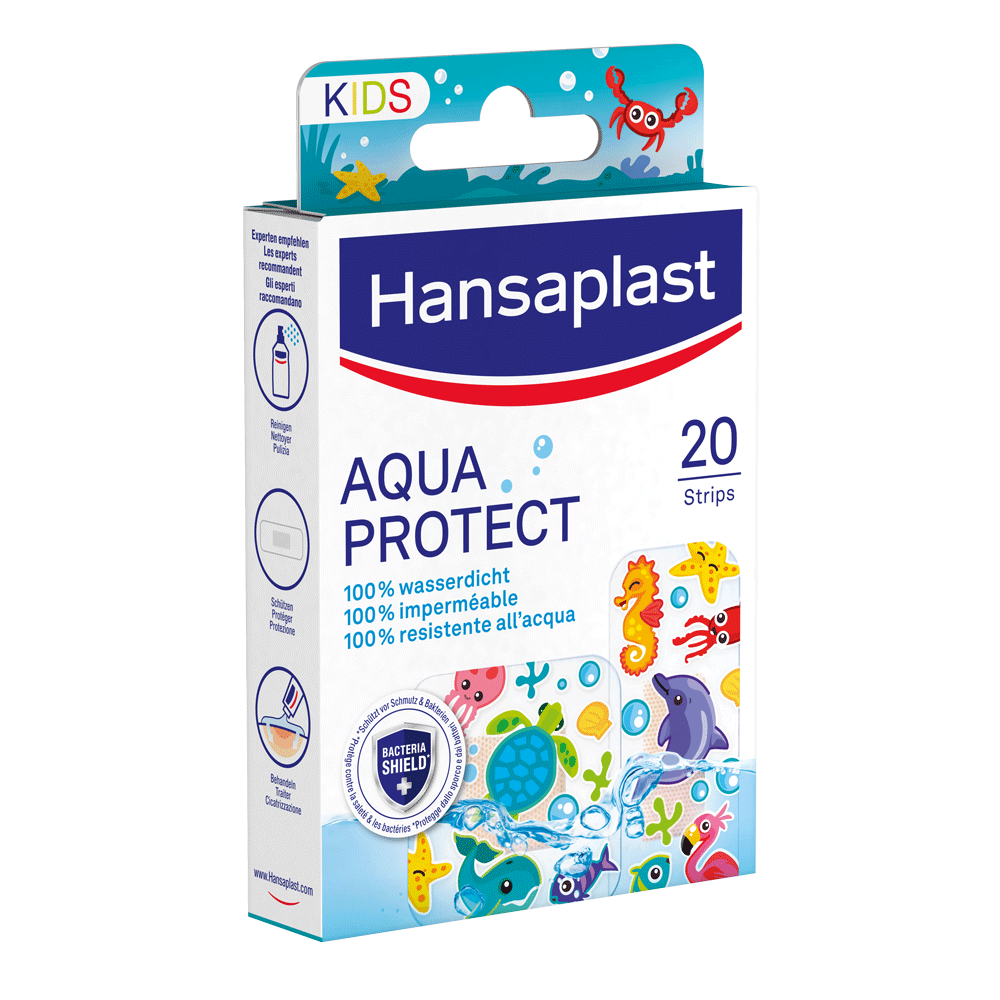 Bild: Hansaplast Kids Aqua Protect 20 Strips 