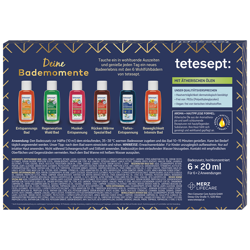 Bild: tetesept: Geschenkset Deine Bademomente 