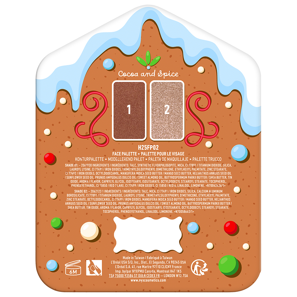 Bild: NYX Professional Make-up Buttermelt Face Palette Deep 2