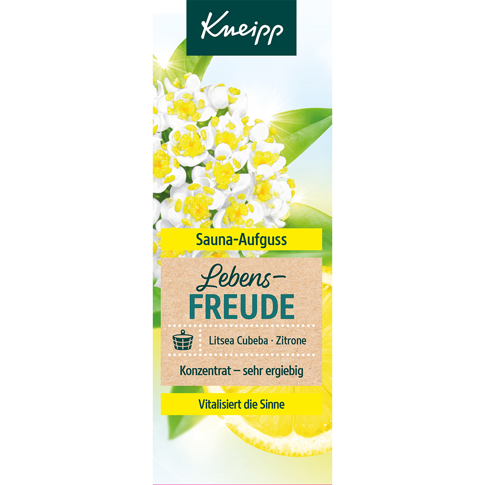 Bild: Kneipp Sauna-Aufguss Lebensfreude 