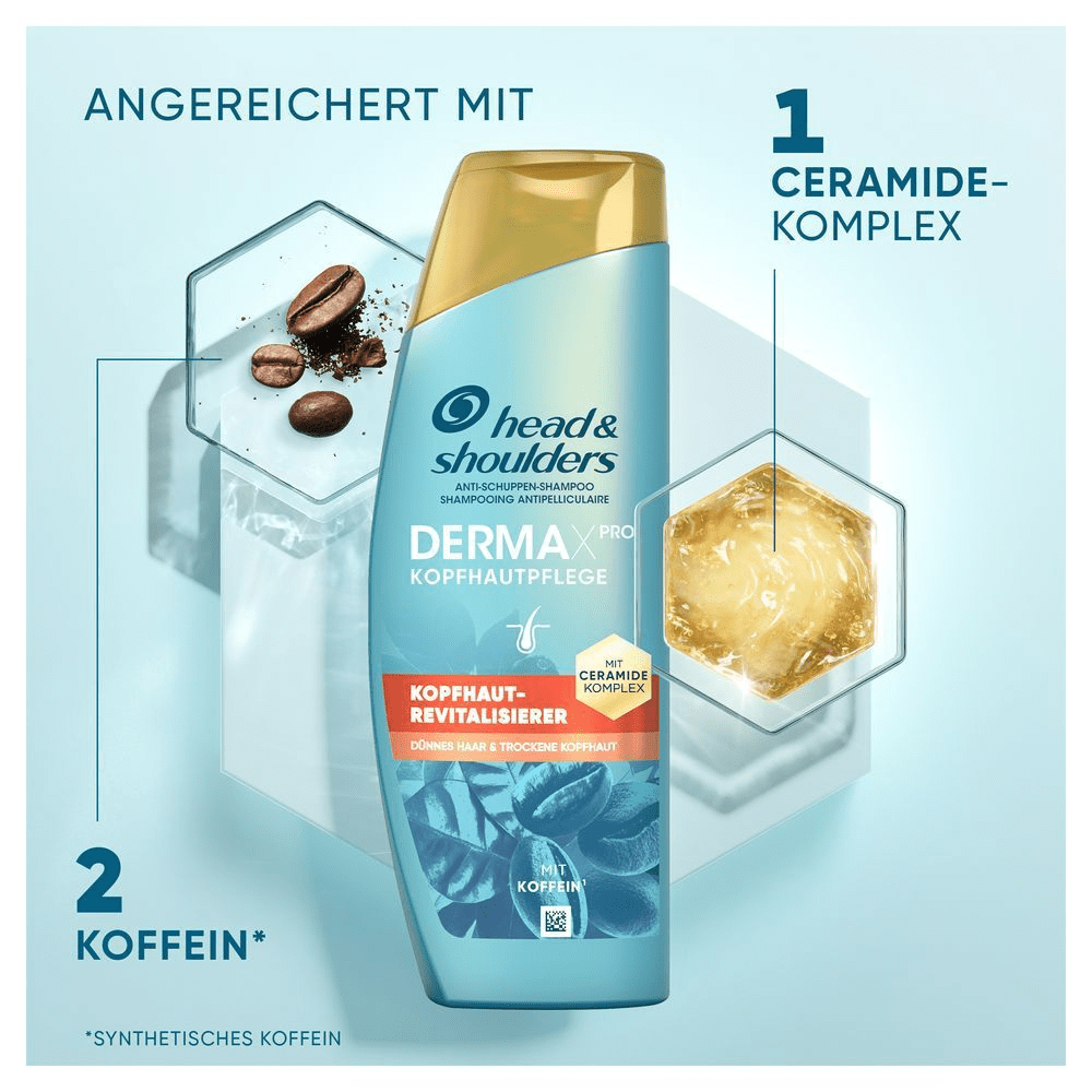 Bild: head & shoulders DERMAXPRO Revitaliser, Anti-Schuppen-Shampoo 