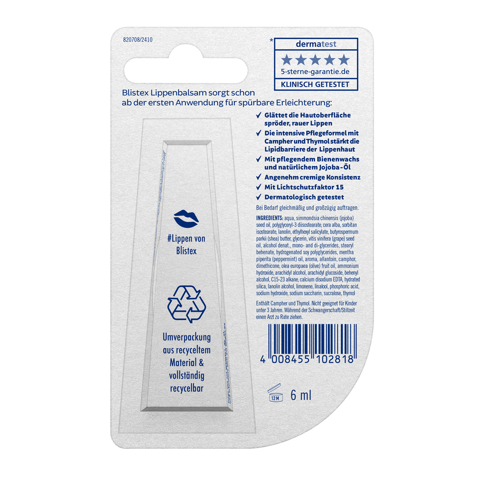 Bild: Blistex Intensive Care Lippenbalsam 