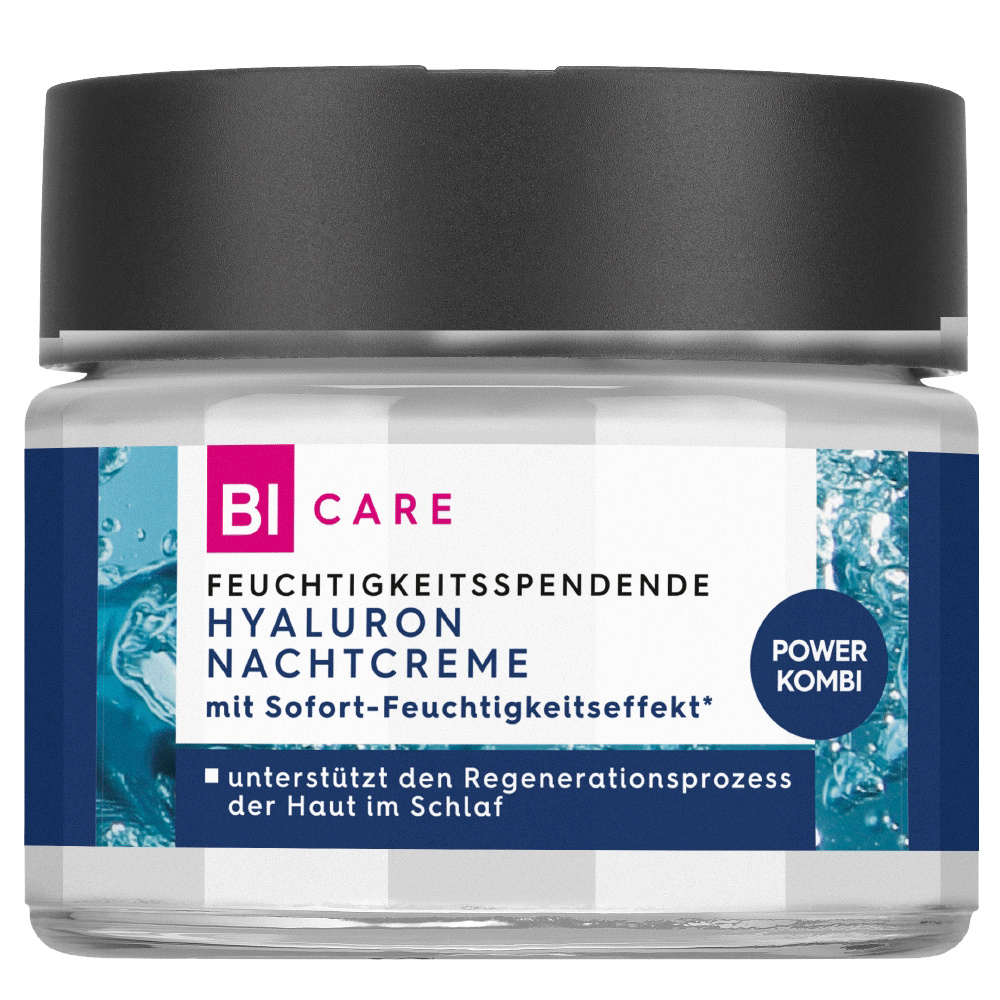 Bild: BI CARE Hyaluron Nachtcreme 