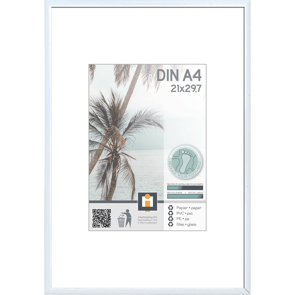 Bild: Tawo Living Bilderrahmen Weiß 21x30cm 