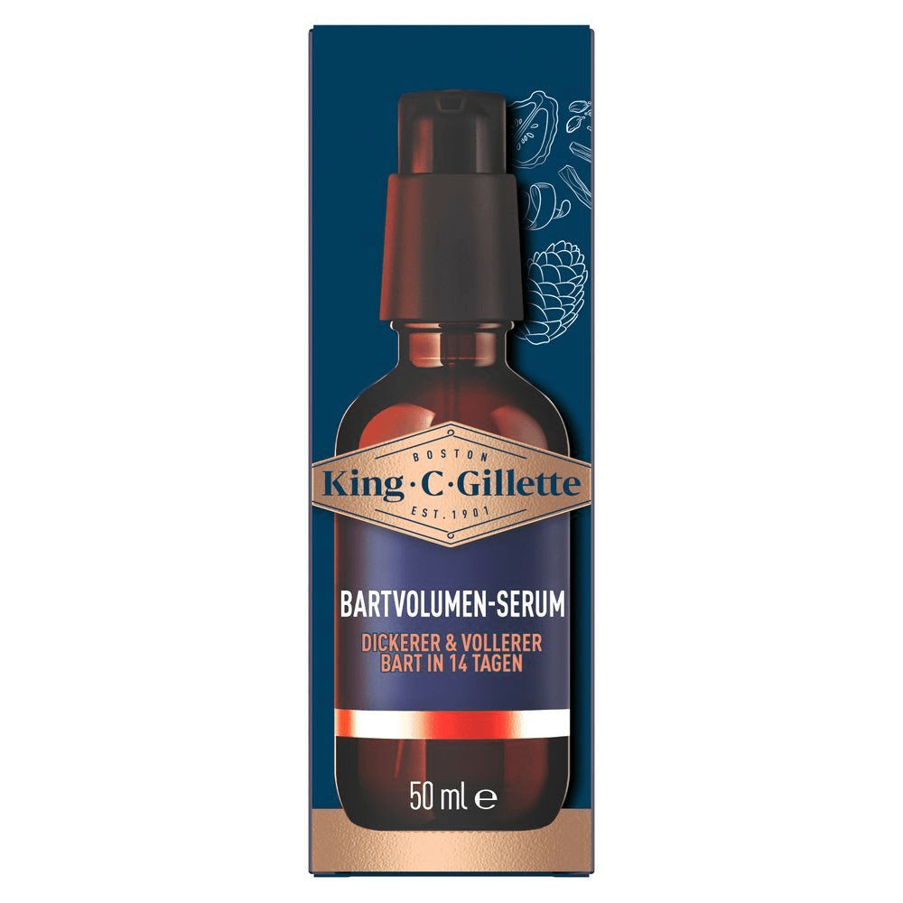 Bild: Gillette King C. Bartvolumen-Serum für Männer 