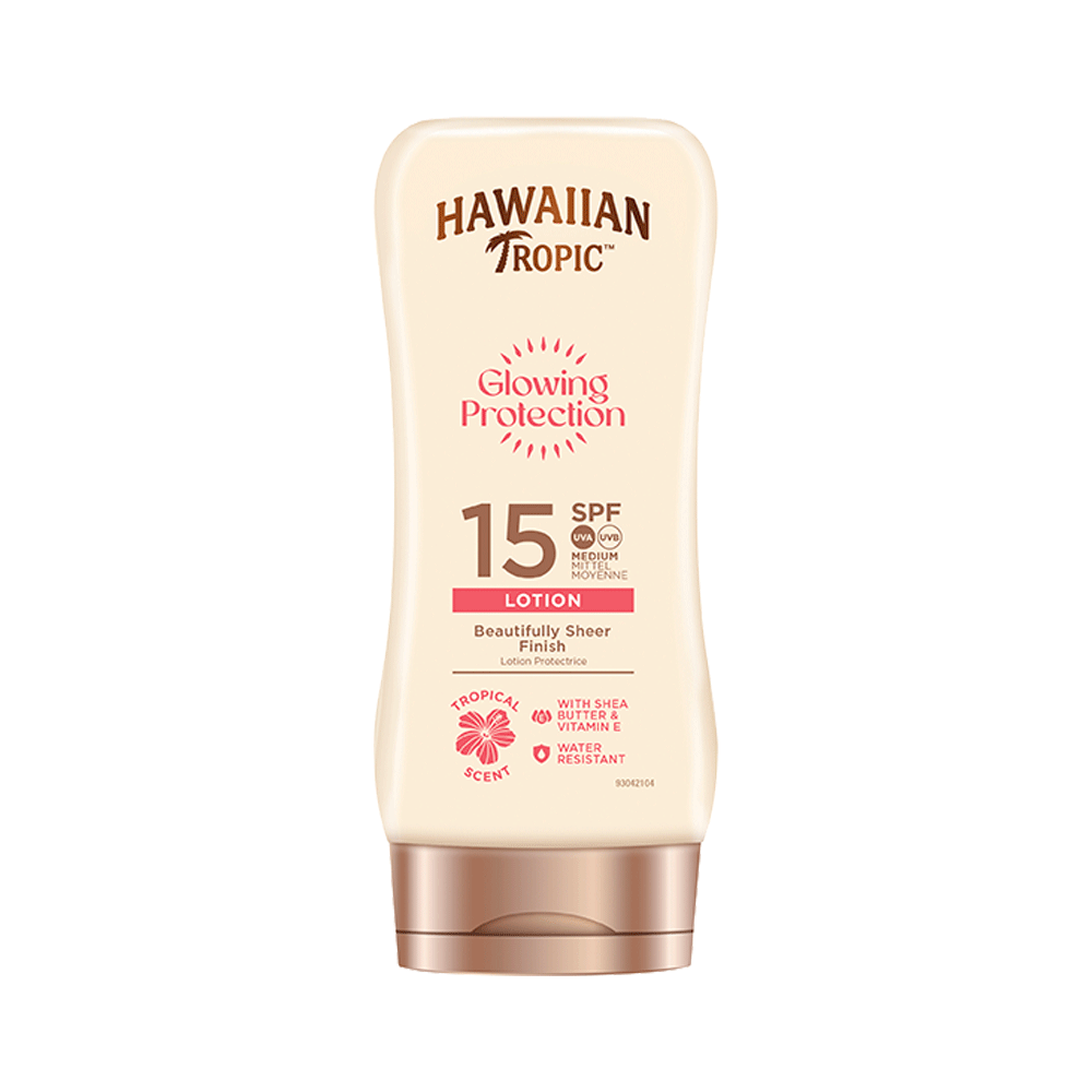 Bild: Hawaiian Tropic Glowing Protection Lotion LSF 15