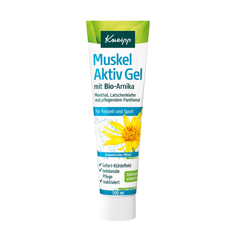 Bild: Kneipp Muskel Aktiv Gel mit Bio Arnika 