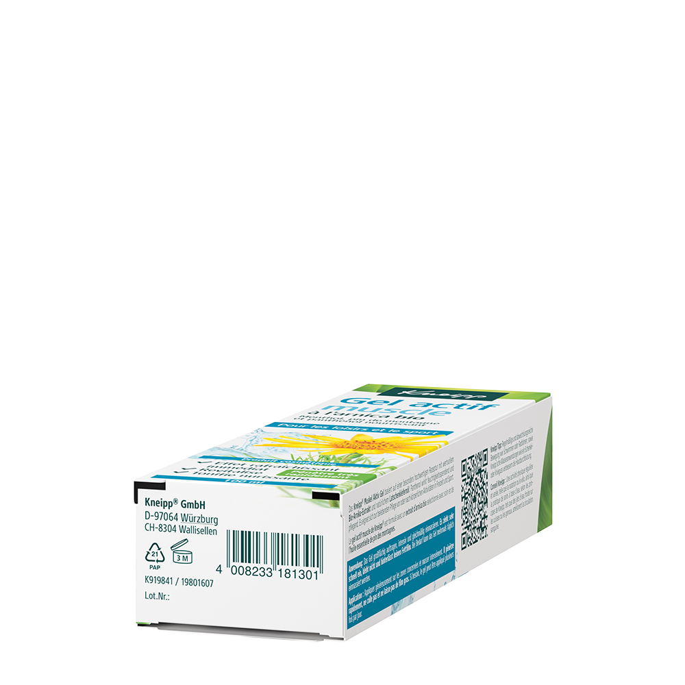 Bild: Kneipp Muskel Aktiv Gel mit Bio Arnika 