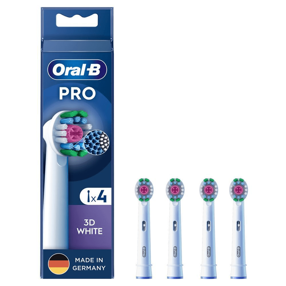 Bild: Oral-B Pro 3DWhite Aufsteckbürsten, Weiß 
