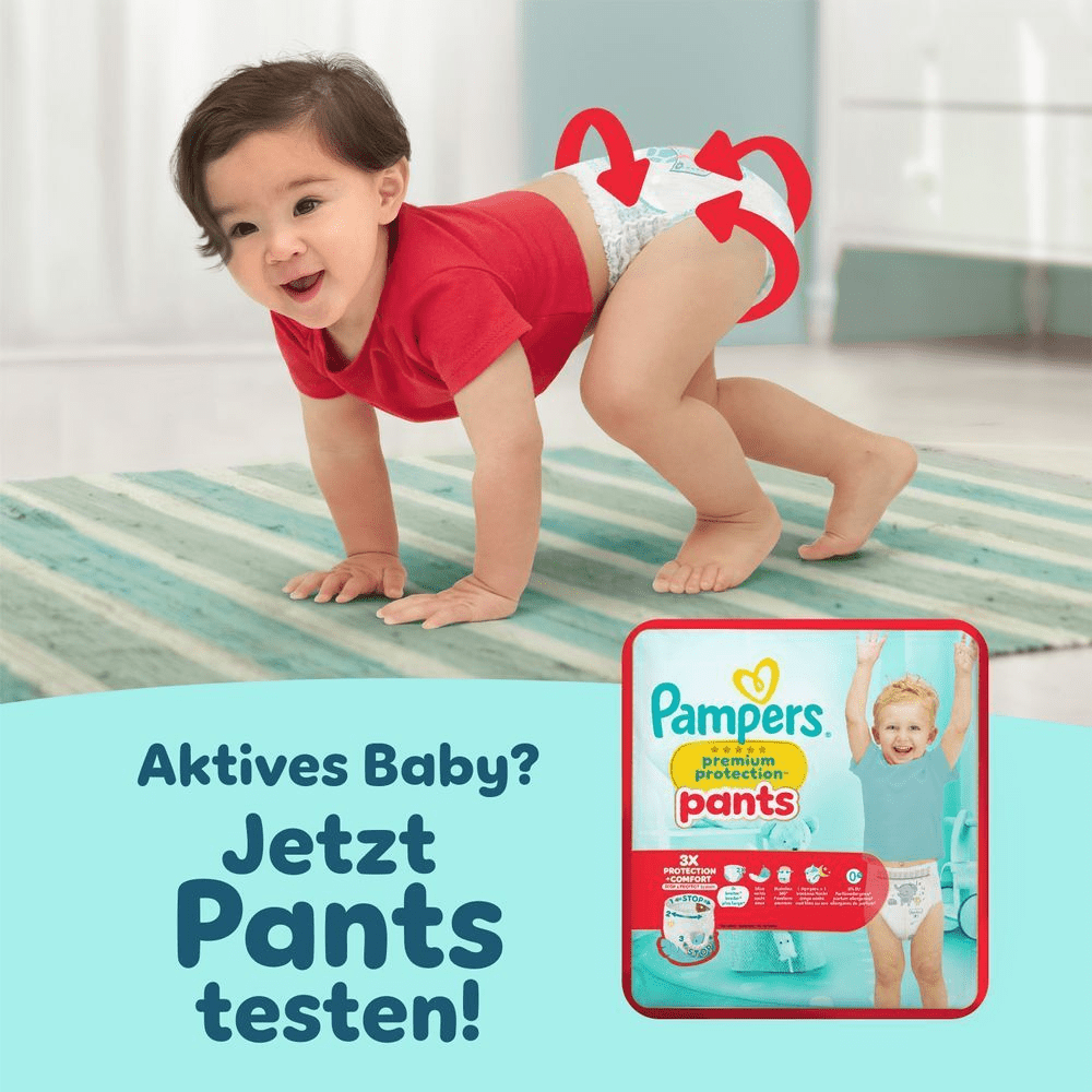 Bild: Pampers Premium Protection Größe 6, 13kg-18kg 