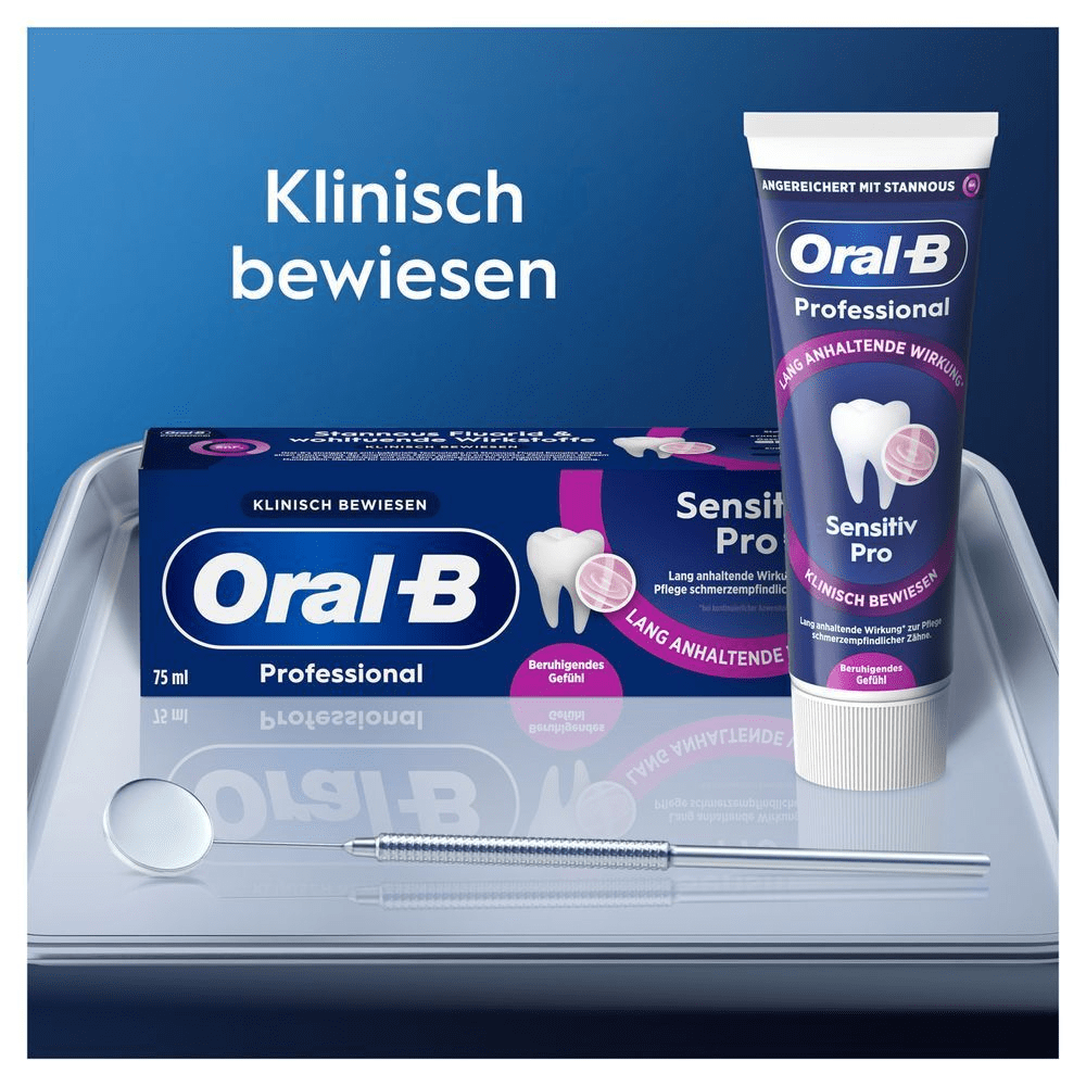 Bild: Oral-B Professional Sensitiv Pro Zahncreme 