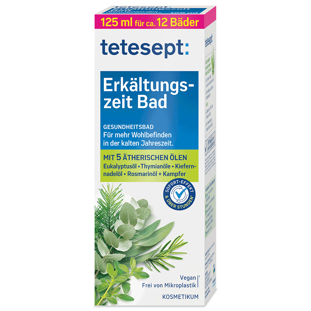 Bild: tetesept: Gesundheitsbad Erkältungszeit