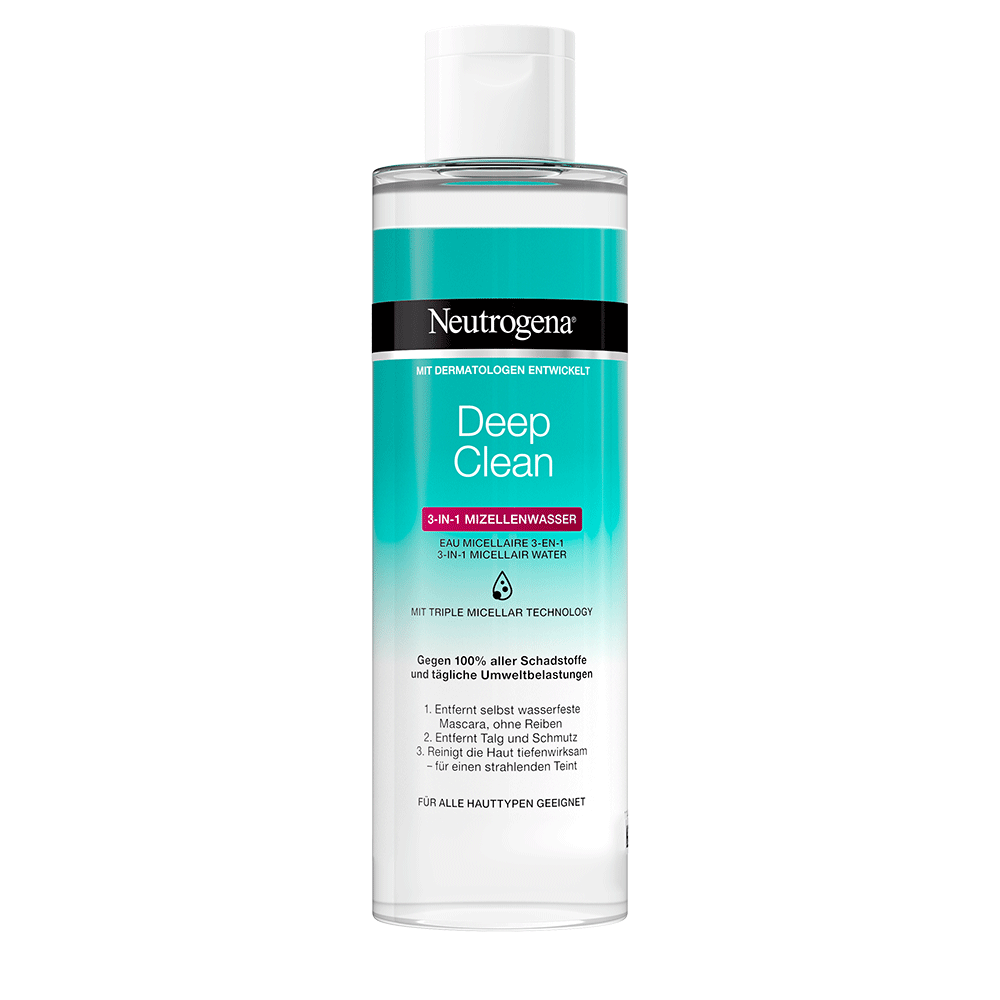 Bild: Neutrogena Deep Clean 3-in-1 Mizellenwasser 