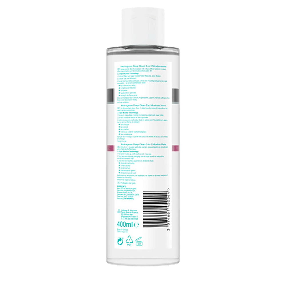 Bild: Neutrogena Deep Clean 3-in-1 Mizellenwasser 