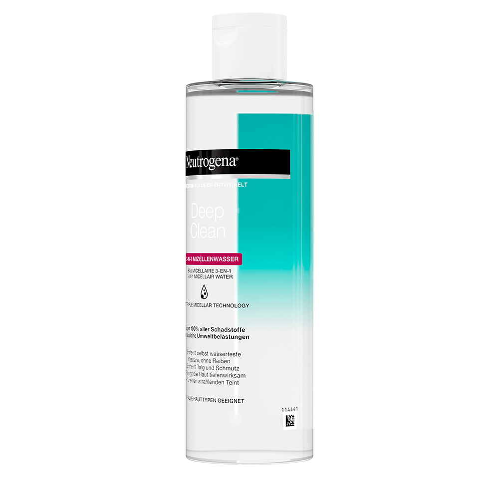 Bild: Neutrogena Deep Clean 3-in-1 Mizellenwasser 