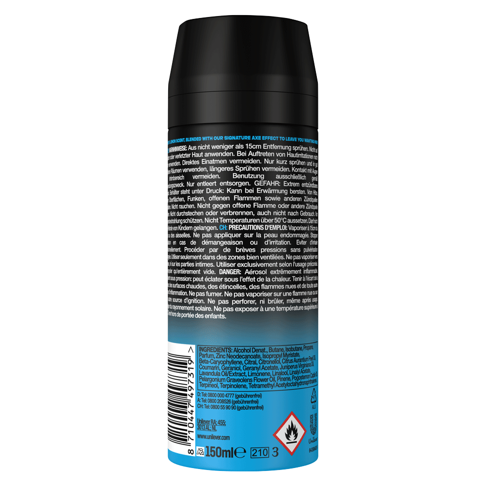 Bild: AXE Deodorant Bodyspray Ice Chill 