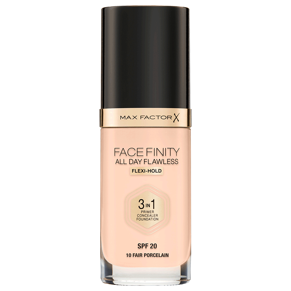 Bild: MAX FACTOR Facefinity All day flawless 3in1 Foundation flexi-hold fair porcelain