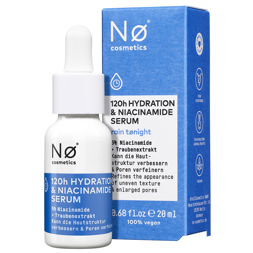 Bild: No Cosmetics 120h Hydration und Niacinamide Serum 