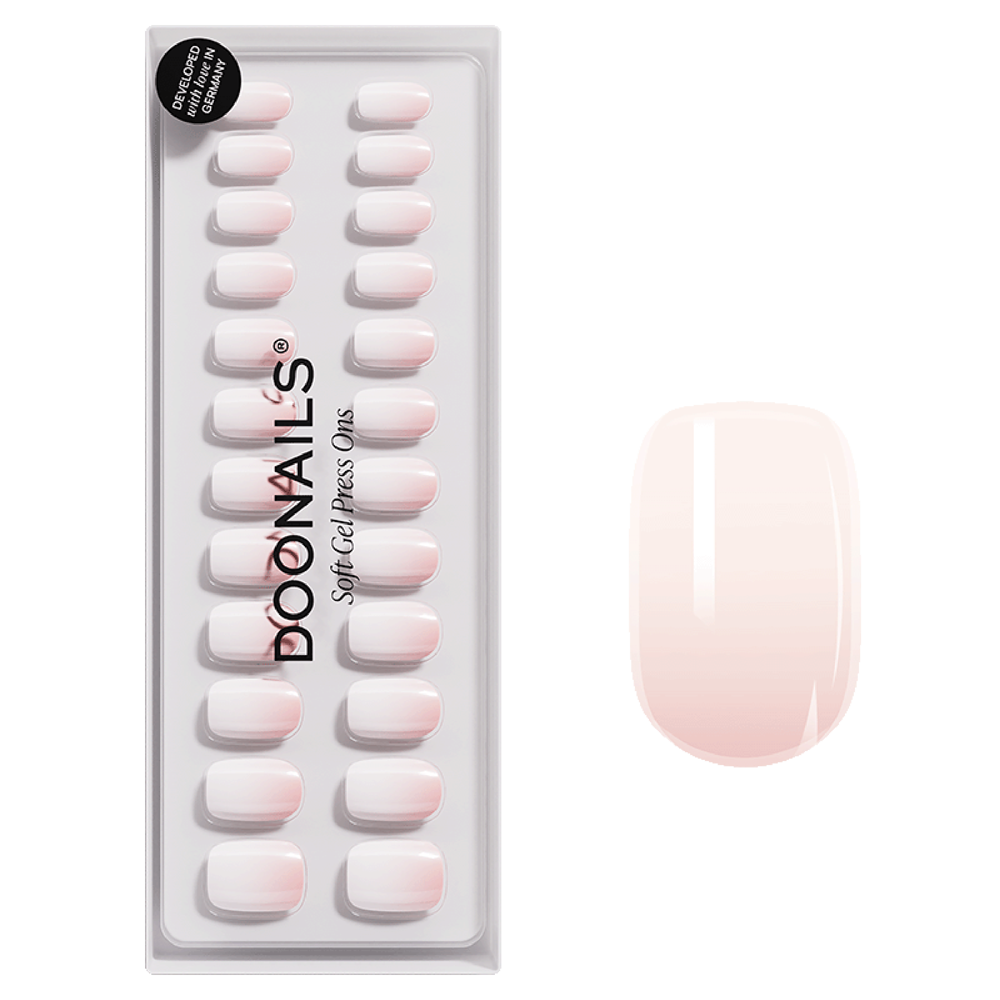 Bild: DOONAILS Soft Press Ons Short Square Babyboomer