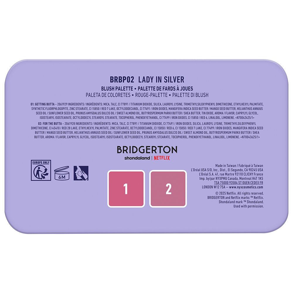 Bild: NYX Professional Make-up Bridgerton Royal Blush Palette 02