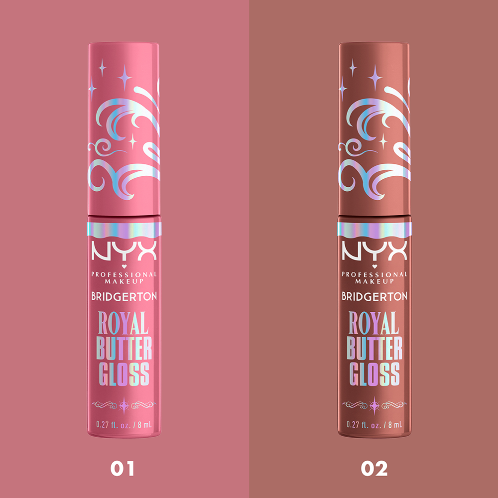 Bild: NYX Professional Make-up Bridgerton Royal Butter Lipgloss