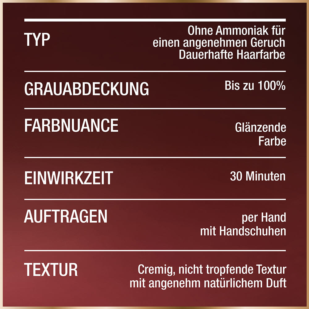 Bild: GARNIER GOOD Dauerhafte Haarfarbe Mahagoni Rotbraun Mahagoni Rotbraun